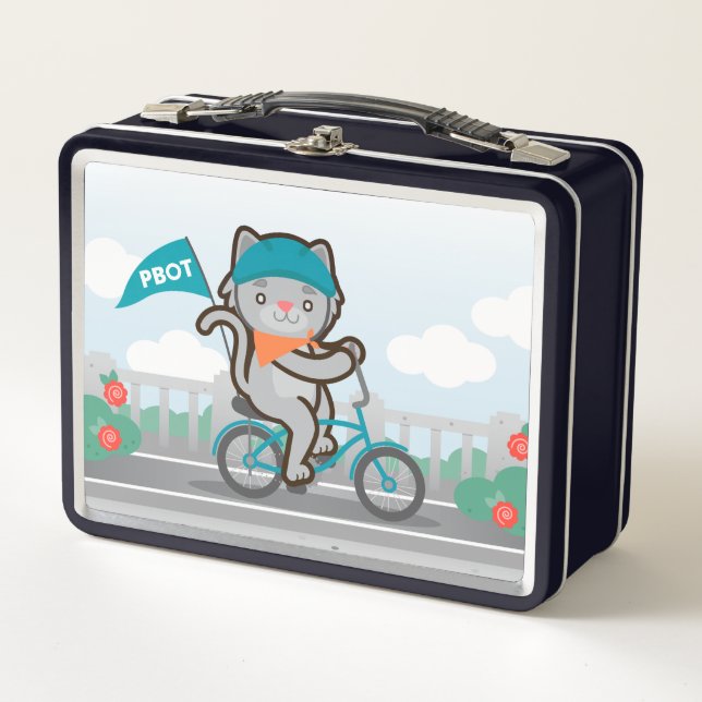 Box Boîte à lunch pour Kitty Vélo (Devant)