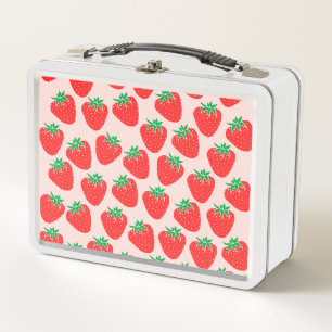 Box Boîte à lunch pour les fraises cuites