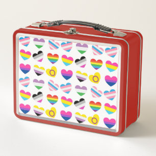 Box Boîte à lunch Pride Hearts