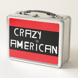 Box Boîte à lunch rouge et bleu