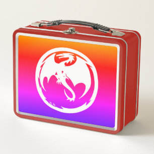 Box Boîte à lunch White Dragon Neon
