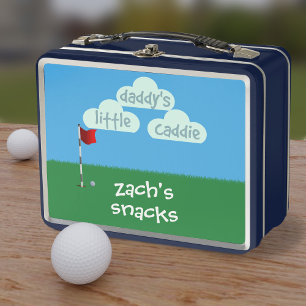 Box Cartoon Golf La petite boîte à lunch en métal Litt