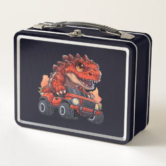 Box Dino on Wheels : Back to School Adventure Lunch Bo