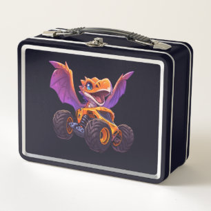 Box Dino on Wheels : Back to School Adventure Lunch Bo