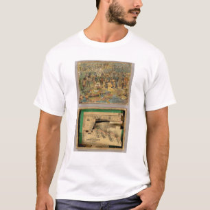 Box Dissected map, United States T-Shirt