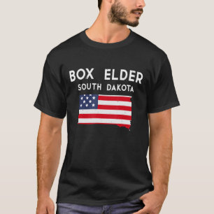 Box Elder South Dakota USA State America Travel So T-Shirt