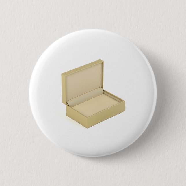 Box for jewellery or gifts 2 inch round button (Front)