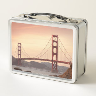 Box Golden Gate Bridge Boîte à lunch métallique