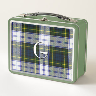 Box Monogrammed Gordon habiller Plaid Boîte à lunch en