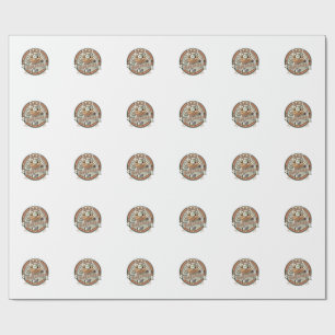 Box Obsession Cat Box Obsession Cat Vintage Vector Wrapping Paper