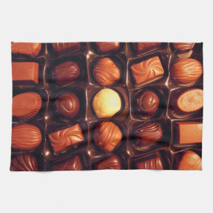 Box of Chocolates Patterned Towel