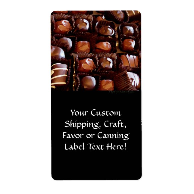 Box of Chocolates, Tempting Chocolate Candy (Front)