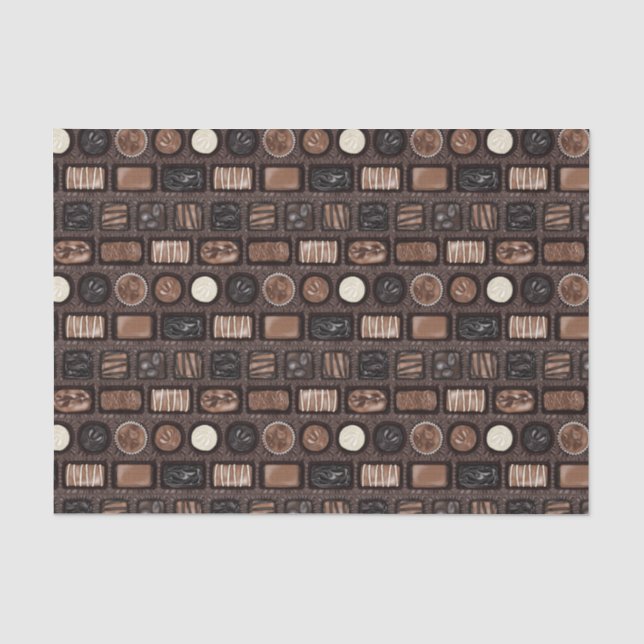 Box of Chocolates Tissue Paper (Front)