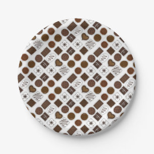 Box of Chocolates Valentine Valentine's Day Plates