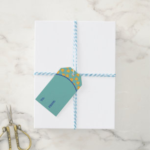 Box of Circus Popcorn Gift Tags