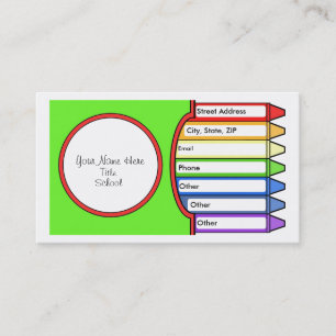 Box of Crayons Business Card