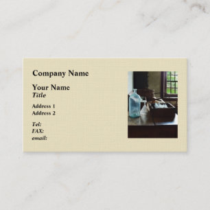 Box of Test Tubes Business Card