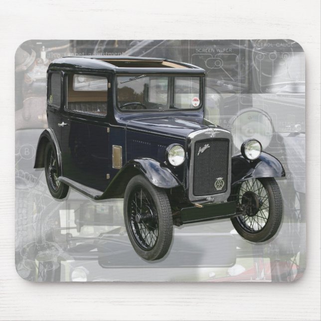 Box Saloon Mousemat Mouse Pad (Front)