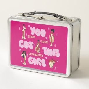 Box The Muses - You Got This Girl Boîte à Lunch en Mét