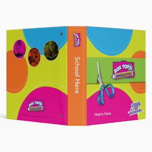 Box Tops for Education Binder