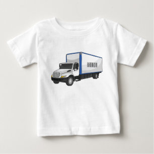 Box truck cartoon illustration baby T-Shirt
