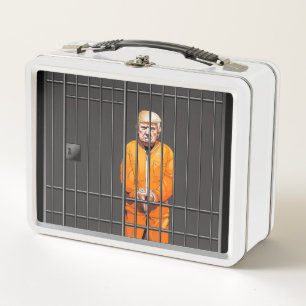 Box Trump en prison Boîte à lunch blanche 