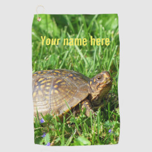 Box Turtle Golf Towel