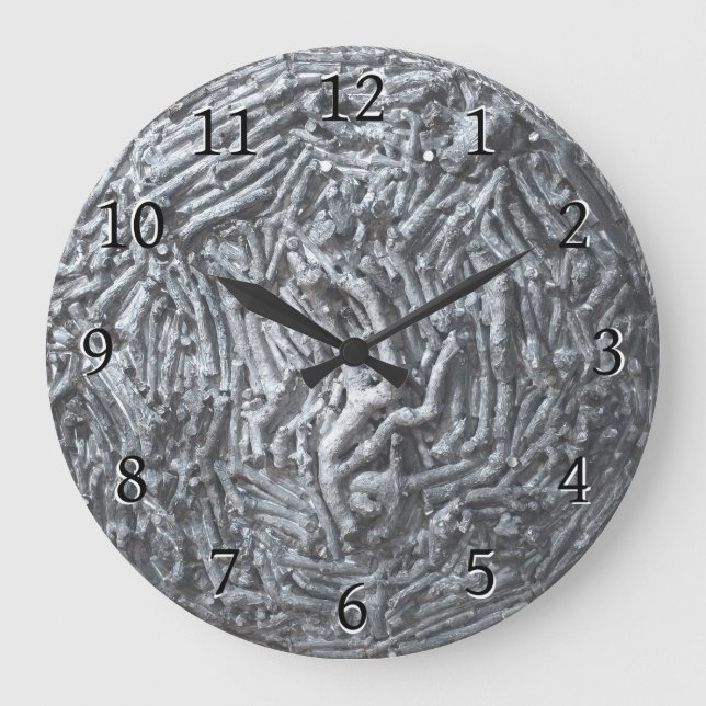 Boxcuttings: Moon Large Clock (Front)