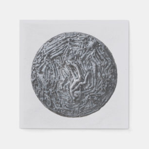 Boxcuttings: Moon  Napkin