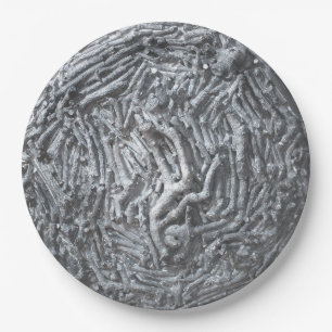 Boxcuttings: Moon  Paper Plate