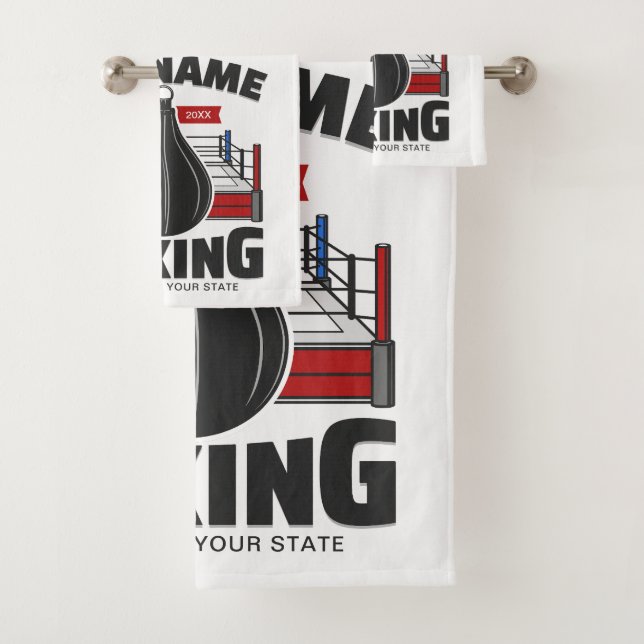 Boxe Anneau AJOUTER NOM Boxer Gym Speed Sac (En situation)