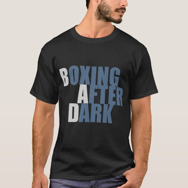 BOXE APRÈS T-shirt FONCÉ (Devant)