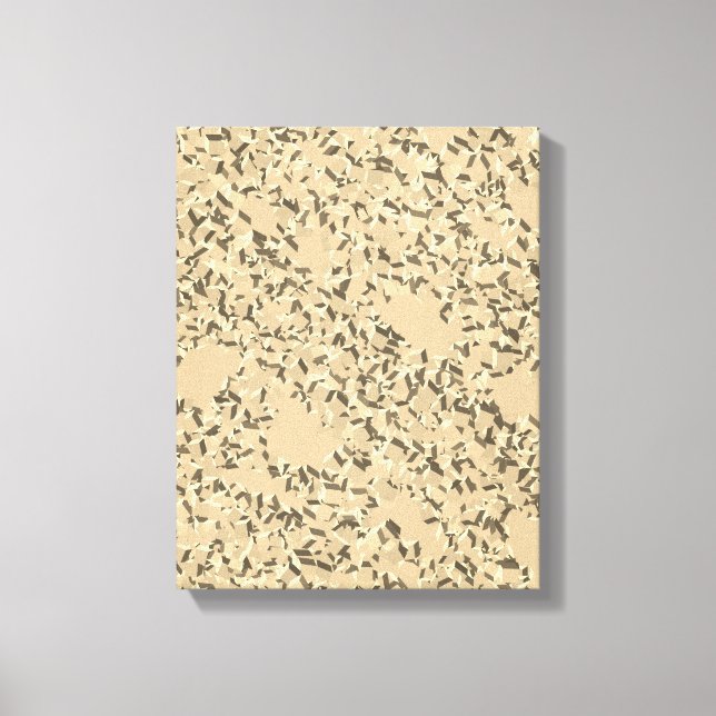 Boxed Harmony: Crafting with Boxes Canvas Print (Front)