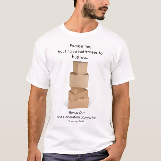Boxed Out Buttresses T-Shirt (Front)