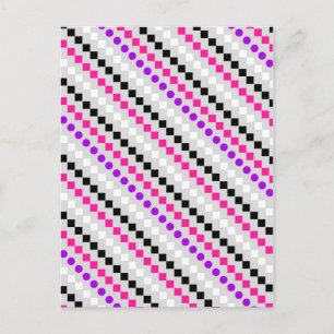 Boxed Stripe 2014 Postcard