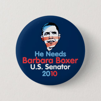 Boxer 2010 Senator Button