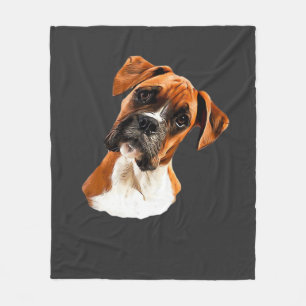 Boxer A Beautiful Boxer Head Tilt Classic T-Shirt Fleece Blanket