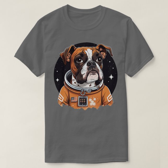 Boxer astronaut 3 T-Shirt (Design Front)