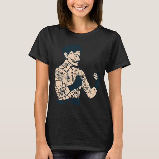 Boxer Athlete Or Boxer T-Shirt (Front)
