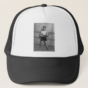 Boxer Auguste Grassi (1920) Trucker Hat
