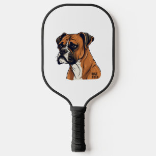 Boxer Bark Designs Punchy Graphic designs Pickleball Paddle