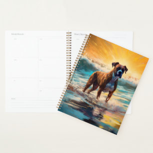 Boxer Beach Surfing Peinture