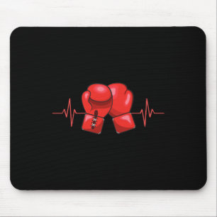 Boxer Boxing Kickboxing Boxing Gloves Boxing Compe Mouse Pad
