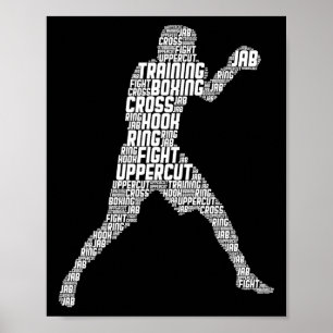 Boxer Boxing Men Kids Boys Youth 1 Poster