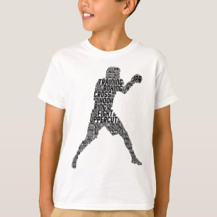 Boxer Boxing Men Kids Boys Youth  T-Shirt
