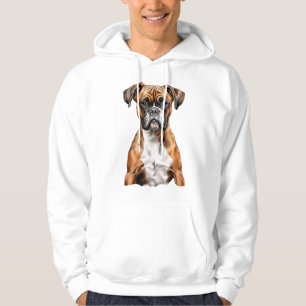 Boxer Buddies Cute Dog Designs for Loyal Boxer Hoodie