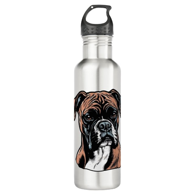 Boxer Buddy Humourous Protective 710 Ml Water Bottle (Front)