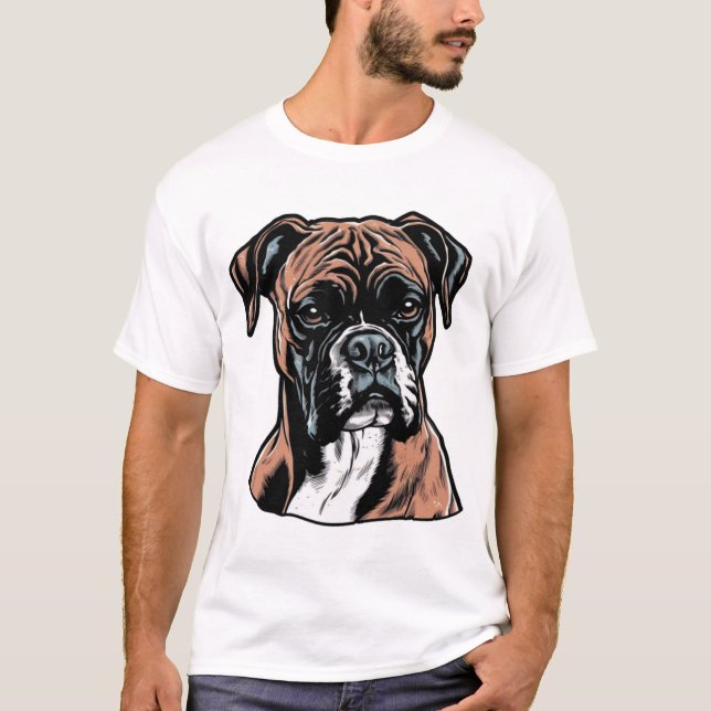 Boxer Buddy Humourous Protective T-Shirt (Front)