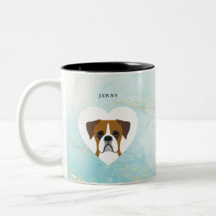 Boxer Chien Mugs