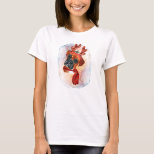 Boxer Christmas Gifts For Dog Lovers T-Shirt